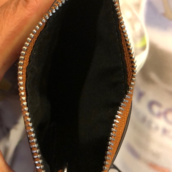 Rebecca Minkoff Almond Cory Pouch Key Ring/New - Picture 3 of 4